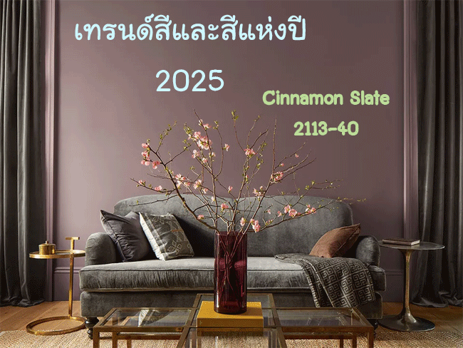 เทรนด์สีปี2025