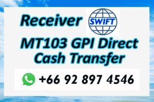 Swift MT103 GPI Direct Cash Transfer