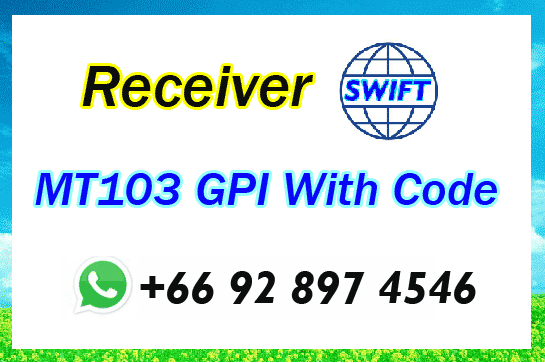 Swift MT103 GPI With Code