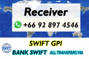 Receiver of Swift GPI Cash Transfer