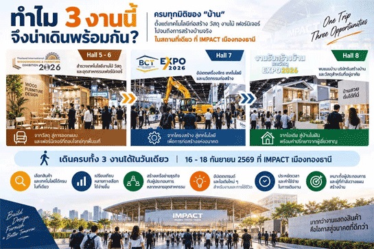 งานรับสร้างบ้านและวัสดุ EXPO 2026